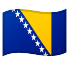 Flag: Bosnia & Herzegovina, the design in this release