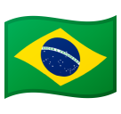 Flag: Brazil as drawn by Google in Android 8.0