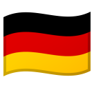 Flag: Germany as drawn by Google in Android 8.0