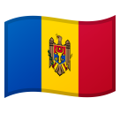 Flag: Moldova as drawn by Google in Android 8.0