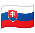 Flag: Slovakia as drawn by Google in Android 8.0