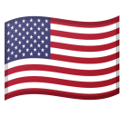 Flag: United States as drawn by Google in Android 8.0