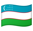 Flag: Uzbekistan, the design in this release