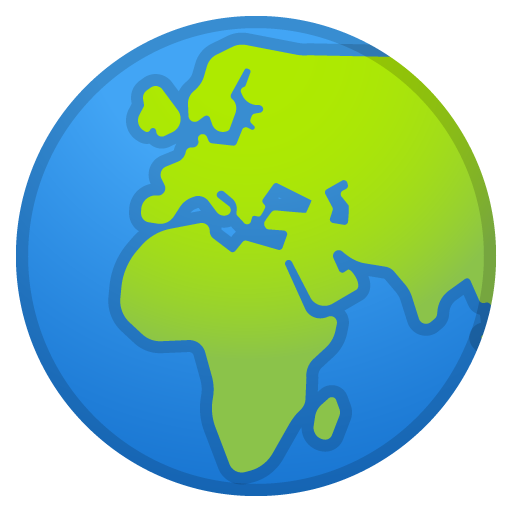 Globe Showing Europe-Africa, the design in this release