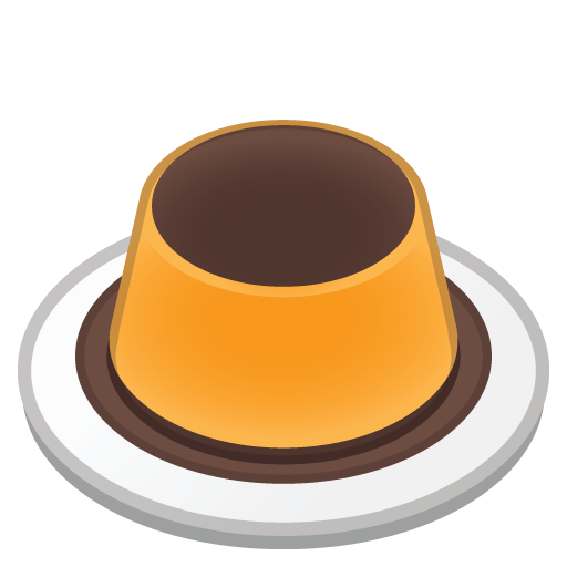 Custard as drawn by Google in Android 8.0