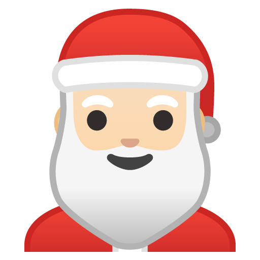 Santa Claus: Light Skin Tone, the design in this release