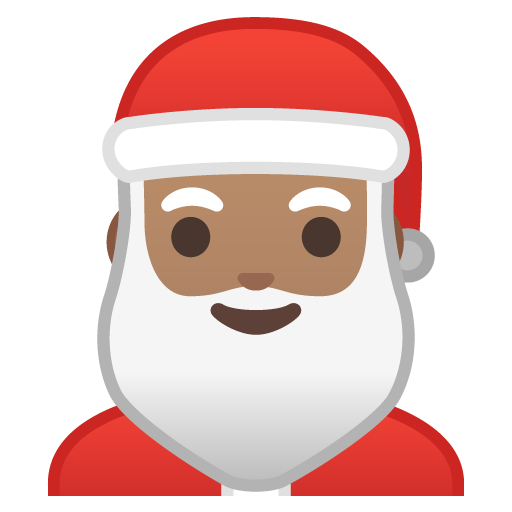 Santa Claus: Medium Skin Tone, the design in this release