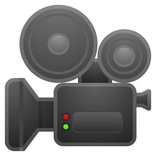 Movie Camera, the design in this release