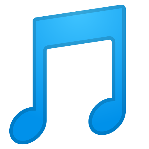 Nota Musicale as drawn by Google in Android 8.0