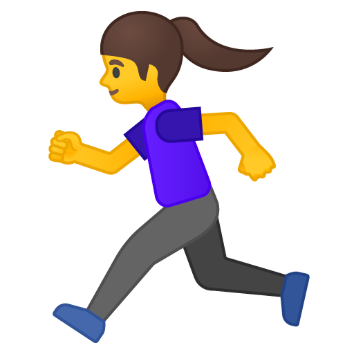 Woman Running, the design in this release