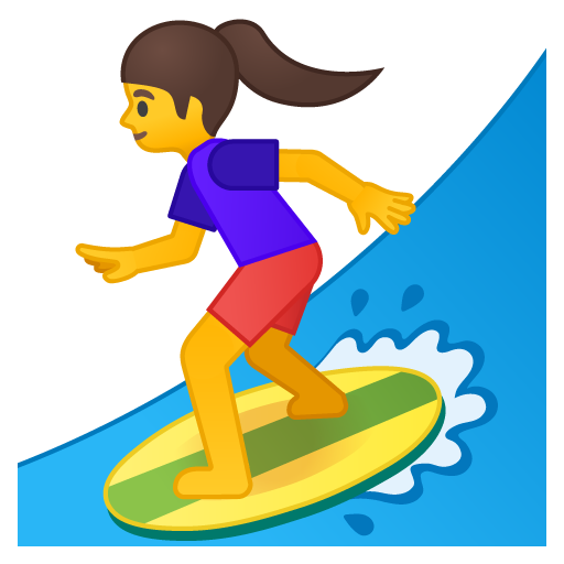 Woman Surfing, the design in this release