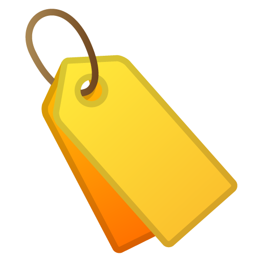 Label as drawn by Google in Android 8.0
