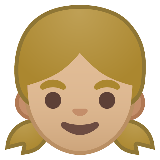 Girl: Medium-Light Skin Tone, the design in this release