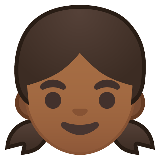 Girl: Medium-Dark Skin Tone, the design in this release