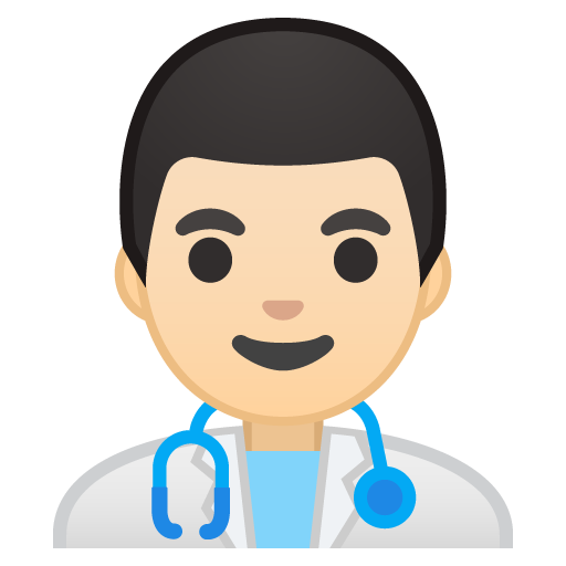 Man Health Worker: Light Skin Tone, the design in this release