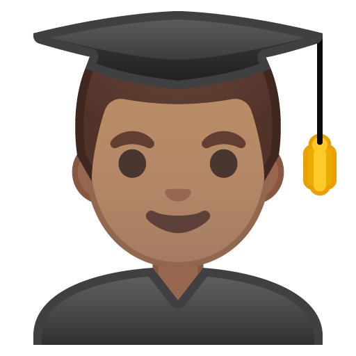 Man Student: Medium Skin Tone, the design in this release