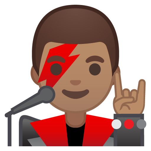 Man Singer: Medium Skin Tone, the design in this release
