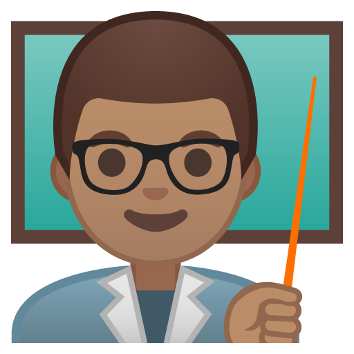 Man Teacher: Medium Skin Tone, the design in this release