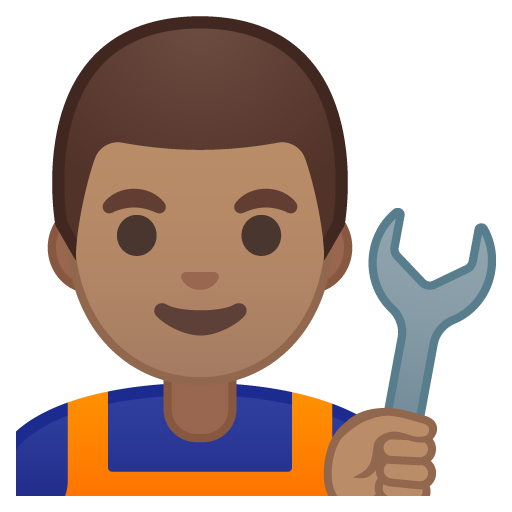Man Mechanic: Medium Skin Tone, the design in this release