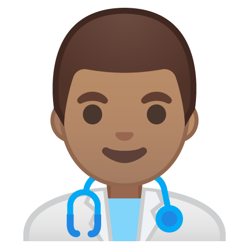 Man Health Worker: Medium Skin Tone, the design in this release