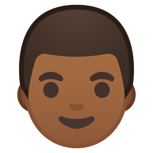 Man: Medium-Dark Skin Tone, the design in this release