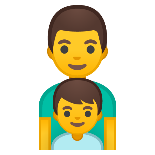 Family: Man, Boy, the design in this release