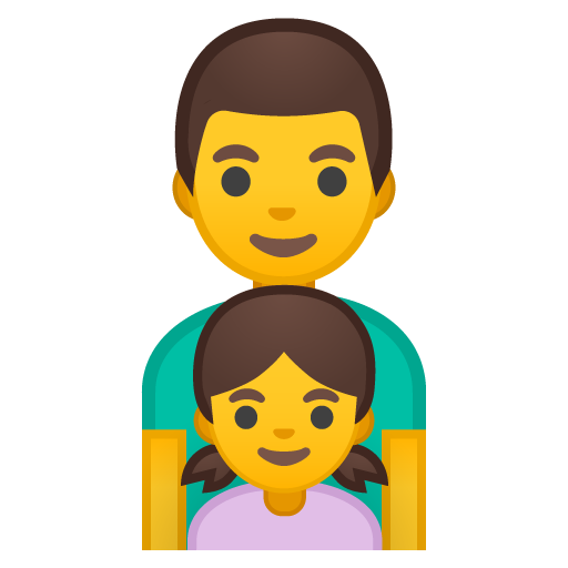 Family: Man, Girl, the design in this release