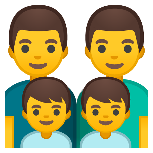 Family: Man, Man, Boy, Boy, the design in this release
