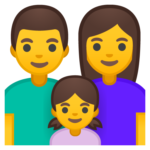 Family: Man, Woman, Girl, the design in this release