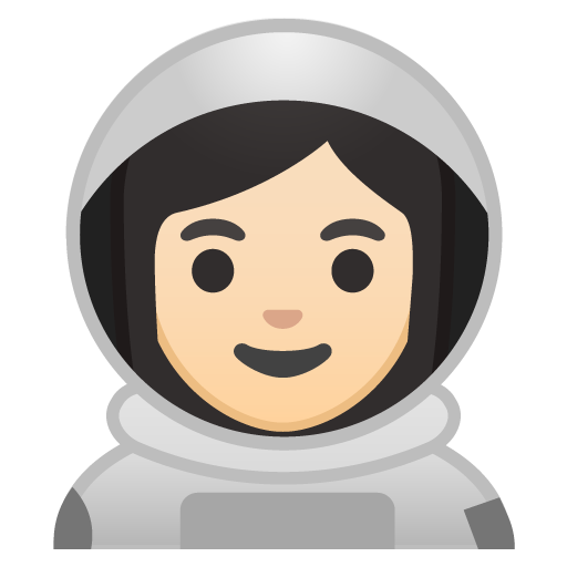 Woman Astronaut: Light Skin Tone, the design in this release