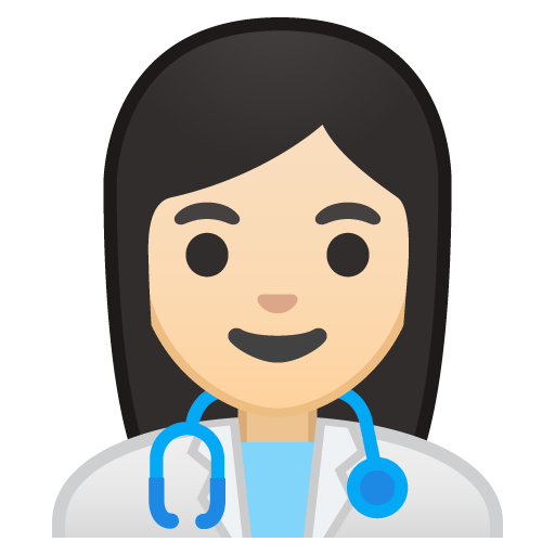Woman Health Worker: Light Skin Tone, the design in this release