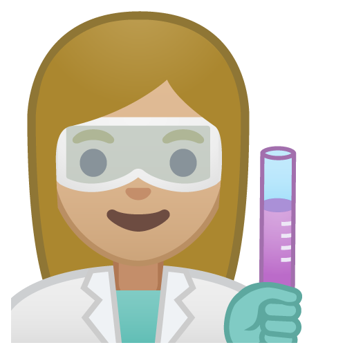Woman Scientist: Medium-Light Skin Tone, the design in this release