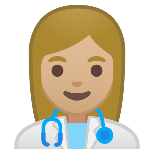 Woman Health Worker: Medium-Light Skin Tone, the design in this release