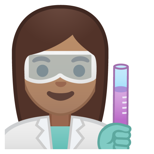Woman Scientist: Medium Skin Tone, the design in this release