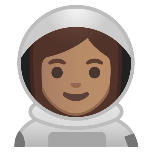 Woman Astronaut: Medium Skin Tone, the design in this release
