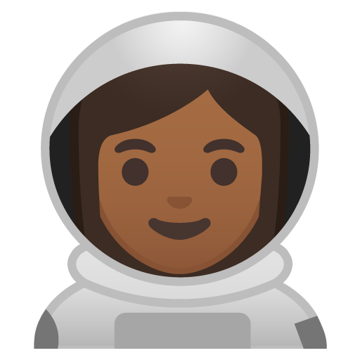 Woman Astronaut: Medium-Dark Skin Tone, the design in this release