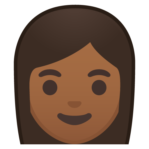 Woman: Medium-Dark Skin Tone, the design in this release