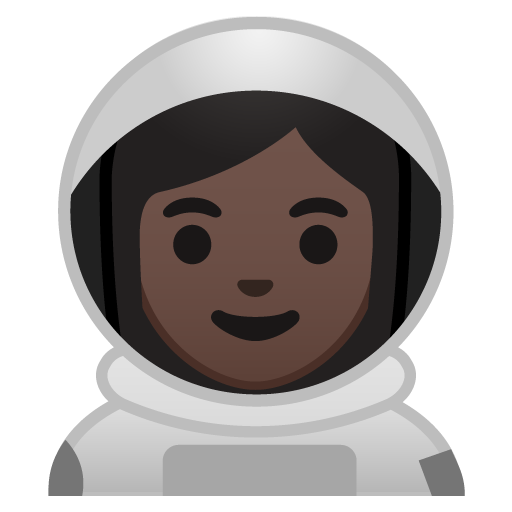 Woman Astronaut: Dark Skin Tone, the design in this release