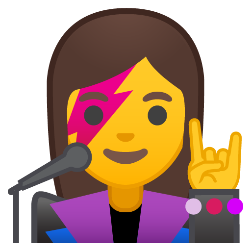 Woman Singer, the design in this release