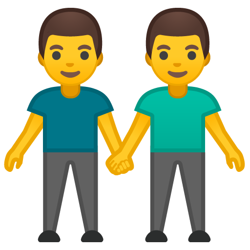 Men Holding Hands, the design in this release