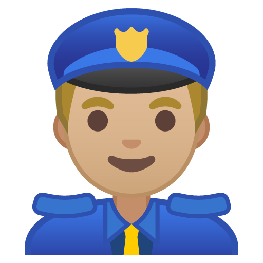 Police Officer: Medium-Light Skin Tone, the design in this release