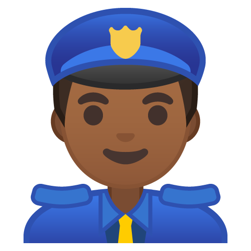 Police Officer: Medium-Dark Skin Tone, the design in this release