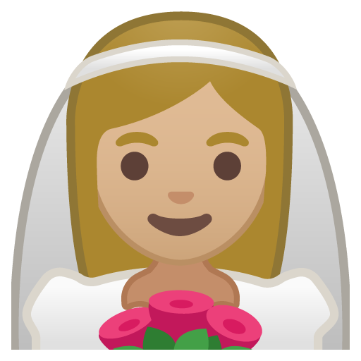 Person with Veil: Medium-Light Skin Tone, the design in this release