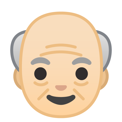 Old Man: Light Skin Tone, the design in this release