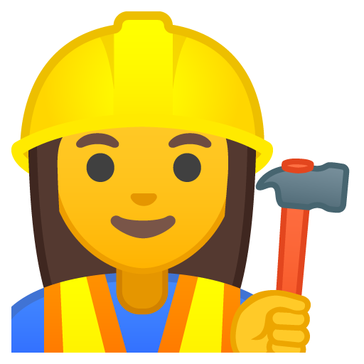Woman Construction Worker, the design in this release