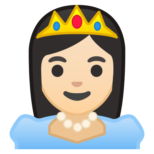 Princess: Light Skin Tone, the design in this release