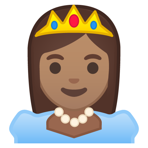Princess: Medium Skin Tone, the design in this release