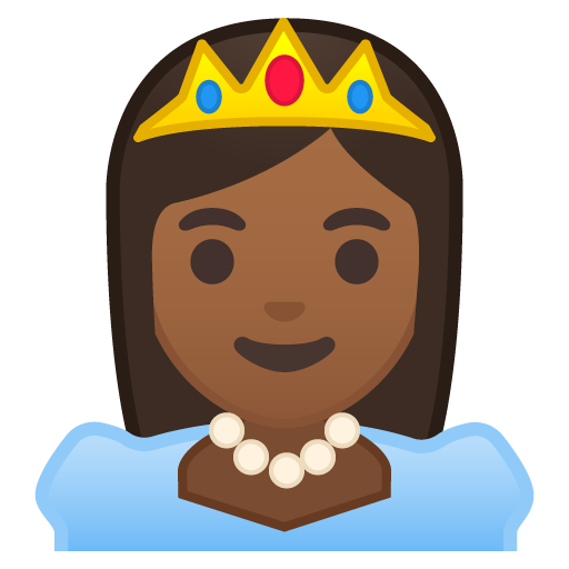 Princess: Medium-Dark Skin Tone, the design in this release