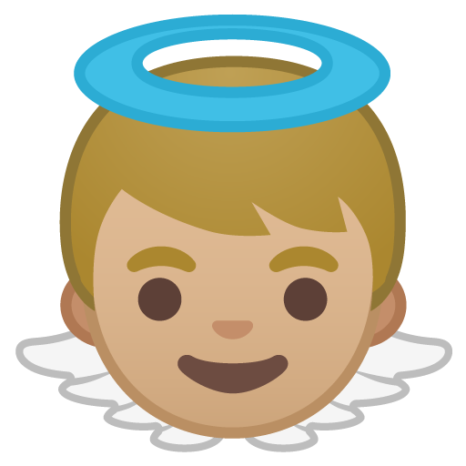 Baby Angel: Medium-Light Skin Tone, the design in this release