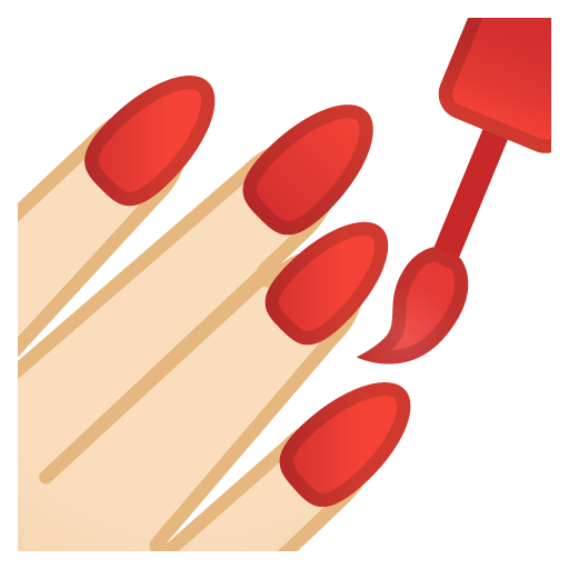 Nail Polish: Light Skin Tone, the design in this release